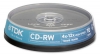 Диски CD-RW TDK 10 шт