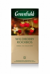 Чай травяной ройбош "Wildberry Rooibus", GREENFIELD