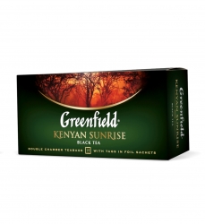 Чай черный "Kenyan Sunrise", GREENFIELD