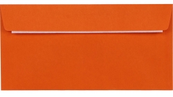 Конверт Е65 СКЛ кольоровий- помаранчевий