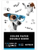 Папір кольоровий двосторонній А5, Kite Dogs