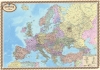 Карта Європи. Політична, 158х108 см, ламінована