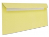 Конверт Е65 СКЛ кольоровий - світло-жовтий