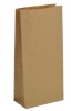 Крафт-пакеты 9x6,5x21 коричневые без ручек